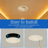 5Pcs RV Ceiling Cover Adjustable Airflow Direction Sturdy and Enduring for Inside Camper RV AC V1366-AZ2-W-14924