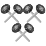 6pcs Nylon Garage Door Rollers with Stem for Door Replacement Hardware V1369-AZ3-W-18334