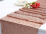 12 X 108 Inch 6 Pack Rosegold Sequin for Wedding Bridal Shower Fall Thanksgiving Valentine's V1370-AZ4-01569