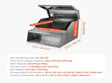 Semi-Truck Step Tool Box, 610 x 695 x 645 mm Heavy Duty Aluminum Toolbox Side Mount, Waterproof Side V952-BTGJXBTGJX3TF391R001V0