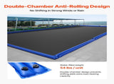 Pool Cover Water Bags, 5 Packs 2560 mm, Double Chamber Pool Cover Water Tubes, 0.4mm Thick PVC Bags V952-YCGSGSQ10FT5QJOP0001V0