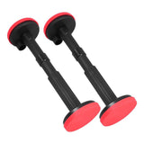 cabinet jack support pole Adjustable Support For Bathroom Cabinets In Black 2pcs V1192-AZ-W-27622