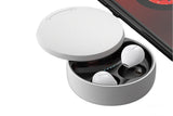 Sleep Earbuds for Side Sleepers Bluetooth Mini In-Ear Headphones for Rest - White V1263-JX-6266-3