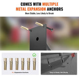 Handrails for Outdoor Steps, 18.9" Length 1.3"Pipe Wall Mount Safety Railings for 1-2 Steps, Stair V952-DXSBSHS189INS1J6YV0