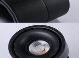 Circular LED Foldable Tube Light Sofa Adjustable Angle TV Background Wall Ceiling Rail V1370-AZ4-04368