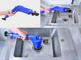 Toilet Plunger,Air Power Drain Blaster,Pressure Cleaner,High Pressure Plunger Opener Cleaner V1366-AZ2-W-03665