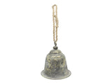 Large Hanging Bell w Rope 28cm V637-19644BEL