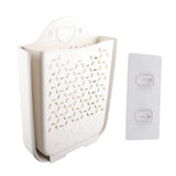 Collapsible Hanging Laundry Basket PP Wall Mounted Collapsible Laundry Hamper for Laundry Dorm Room V1192-AZ-W-17115