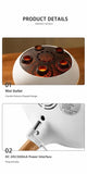 Magical Jellyfish Aroma Mist Maker, Beat Sync RGB Light, Relax Gift For Family Bedroom V1221-XM-LB1734-GM60