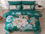 Pure Haven green floral 3Piece Comforter Set V745-MAB011083AJ3