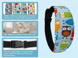 8 Pcs Baby Car Seat Head Support Band, Adjustable Infant Neck Support Strap for Car Seat Stroller V1237-ZY-917-088