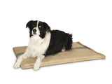 YES4PETS Large Hessian Pet Dog Puppy Bed Mat Pad House Kennel Cushion With Foam V278-HESSIANBED