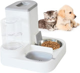 Automatic Pet Feeder and Water Bowl for Dogs and Cats - Grey - 1 Piece V1258-DP02-BOL-552