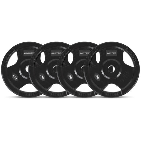 CORTEX 20kg Tri-Grip Olympic Plates 50mm V420-CSST-WPOTG200-4