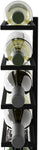 Metal Wall Mount Wine Rack for Wine Bottles, Liquor, Champagne V178-36098