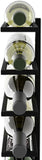CARLA HOME Set 2 Pcs Metal Wall Mount Wine Rack for Wine Bottles, Liquor, Champagne LSB-36133