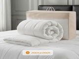 Giselle Bedding Wool Quilt 800GSM Extra Thick Queen Winter Doona Baffle Box Construction 100% Wool QUILT-WOOL-800-Q