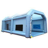 Inflatable Paint Booth, 10x6x4m Inflatable Spray Booth, High Powerful 950W1100W Blowers Spray Booth V952-CQSPQFLSS3320LZI3V3