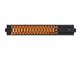 Devanti Electric Strip Heater Radiant Heaters 2000W RHP-T10R-2000-BK