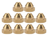 10PCS Misting Nozzle Brass Corrosion Pressure Resistant Fine Misting Water Nozzles for Cooling V1294-YM0901-3111230167711