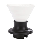 Pour Over Coffee Dripper Ceramic Heat Proof Immersion Cone Coffee Maker Dripper Filter Holder for V1294-YM0901-3118250193512