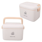 Large Medicine Storage Box Organizer Container Family Emergency Medicine Case with Removable Tray V1294-YM0521-3117230036612