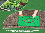 Seed Spacer Tool for Square Foot Gardens - Maximize Your Garden Space and minimize Weeds with This V1258-DP02-C-265