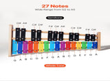 VEVOR Glockenspiel Xylophone, 27 Notes, Professional Xylophone Percussion Instrument, with Colorful V952-LPZQ27YFCSWZ4I7P9001V0