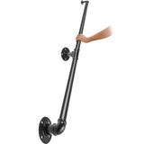 Pipe Stair Handrail, 7FT Staircase Handrail, 440LBS Load Capacity Carbon Steel Pipe Handrail, V952-TZBGSLTFSGYG77HXIV0