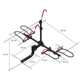 2 E Bike Platform Rack Rear Vehicle Car Carrier Bicycle Holder Hitch Receiver Foldable V379-EBKCARBC20