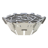 Camping Gas Stove WindShield Stainless Steels Outdoor Stove Windscreen for Camping Picnics, V1369-AZ3-W-13918
