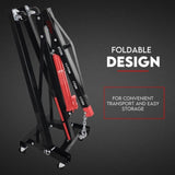 2 Ton Hydraulic Engine Crane Folding Hoist Stand Mobile Garage Workshop V379-FOLDCRNB0SET07