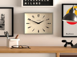Newgate Jones Box Wall Clock Grey V398-NGJBOX219PGY