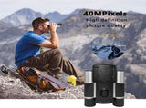 Black HD Digital Camera Binoculars 8X Zoom - Record Video & Photos with LCD Screen, Starlight Night V888-ELOSUNG27372