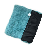 Blue Plush Pet Mat for Dogs and Cats - 70x100cm, Anti-Slip, Warm and Cozy for Autumn and Winter V888-ELOSUNG23573