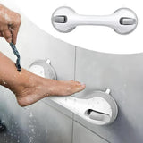 Shower Foot Rest for Wall, 12 Inches Shower Pedicure Foot Stool for Shaving Legs Bathroom Stool with V1188-CYX-J02-1310