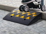 Rubber Curb Ramp 15.2 cm Rise Height Sidewalk Curb Ramp, 37 cm Width 49.1 cm Length Driveway Ramp V767-VVR-SJDLYPDGB1197GOBVV0