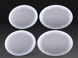 Giantz 6 Inch Ceiling Speakers In Wall Speaker Home Audio Stereos Tweeter 4pcs SPK-CEILING-MSR127X2