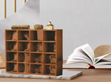 Wall Mounted Figures Display Shelves Rack Retro Wooden Figures Display Case for Home Bedroom 16 V1294-YM0703-3117230122711