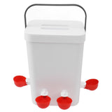Large Capacity Automatic Chicken Waterer and Feeder Set 12 Liter Portable Poultry Automatic Waterer V1294-YM0703-3111230123211