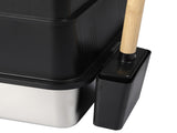 Pawz Cat Litter Box Stainless Steel Large Enclosed Odor Defensive High Sided PT1392-GY-AU