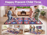 Keezi HDMI Dance Mat 2 Player for Kids & Adults with AR Camera Electronic Dance Pad DMAT-DOUBLE-HDMI-BK
