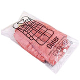 Side Pull Hanging Vacuum Compression Bag Clothes Hook Hanging Clothes Storage and Finishing Bag V1294-YM0901-190218XM0730