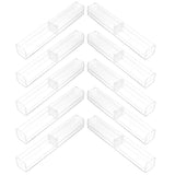 Large Capacity Transparent Pen Case for Students 25Pack Simple Design 6.211in V1370-AZ4-19995