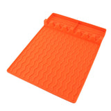 Silicone Griddle Tools Mat Heat Resistant Easy to Clean Versatile Grill Side Shelf Mat Silicone V1294-YM0901-3111240188412