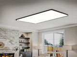 EMITTO 3-Colour Ultra-Thin 5CM LED Ceiling 90W Black LI0374-90W-BK