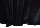 Long Large Velvet Curtains Black 620x270cm with 4m blockout30 Hook New V702-CNA3-1L