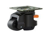 Leveling Casters, Set of 4, 1000 kg Total Load Capacity, 63.5 mm, Heavy Duty with Upgraded Handle V952-DJJLBSDJPBS4EN0Q3V0
