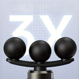 Black Portable Massager Hand-Held Massager Muscle Relaxation Neck Massager Shoulder V1102-110-BLA-11190