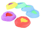 6pcs Light Up Stepping Stones Plastic Balancing Jumping Stones with Anti Slip Pad for Training V1294-YM0901-3111250044911